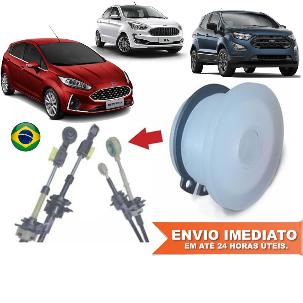 Bucha Cabo Marchas Lado Alavanca Ford New Fiesta Ecosport Ka Focus Sigma Novo com NFe em Oferta na Shopee