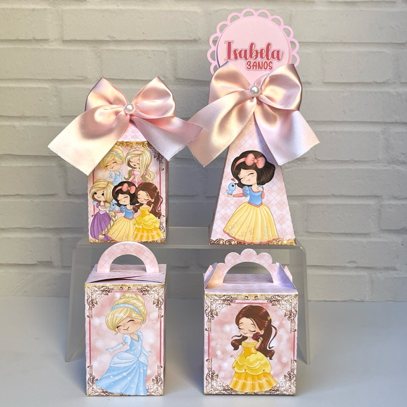kit festa Princesas Lembrancinhas Princesas Festa Princesas Personalizados Princesas