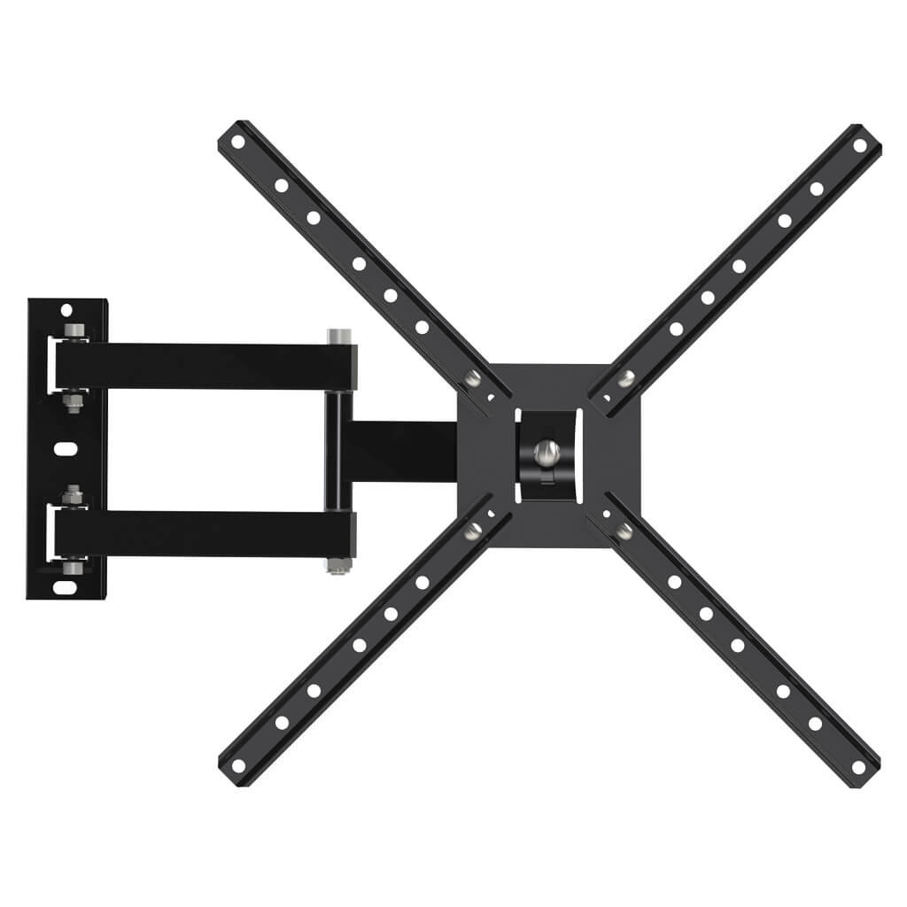Suporte preto para Tv Articulado 10 a 60 Polegadas- Brasforma