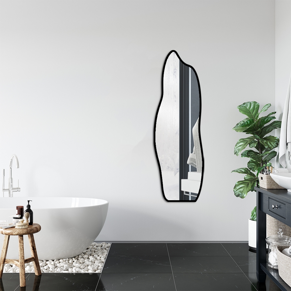 Espelho Orgânico Premium Grande 50x110 Corpo Inteiro Para Sala Quarto Estúdios Lojas em Oferta na Shopee