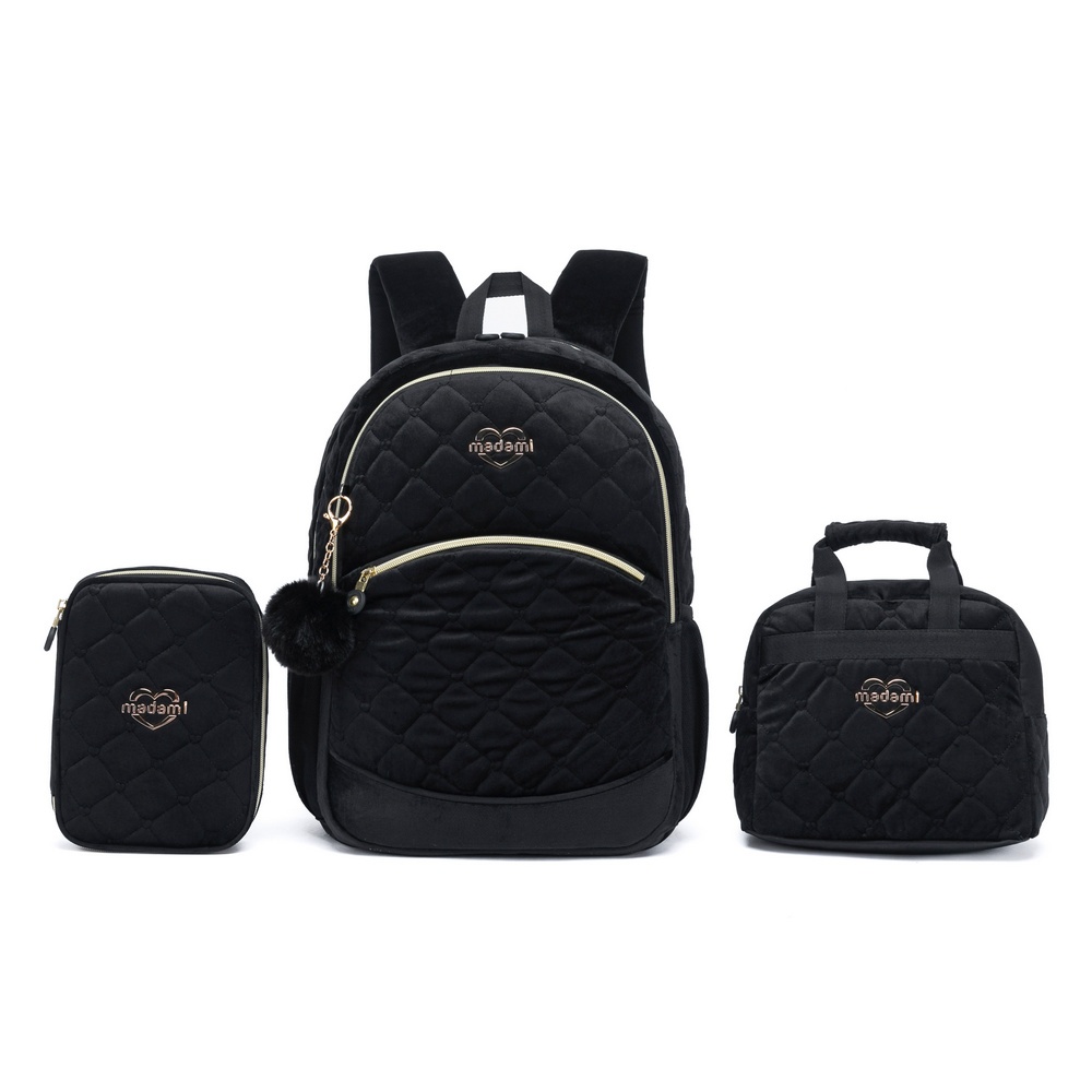 Kit Mochila Madami Lancheira Estojo Infantil 32L em Oferta na Shopee