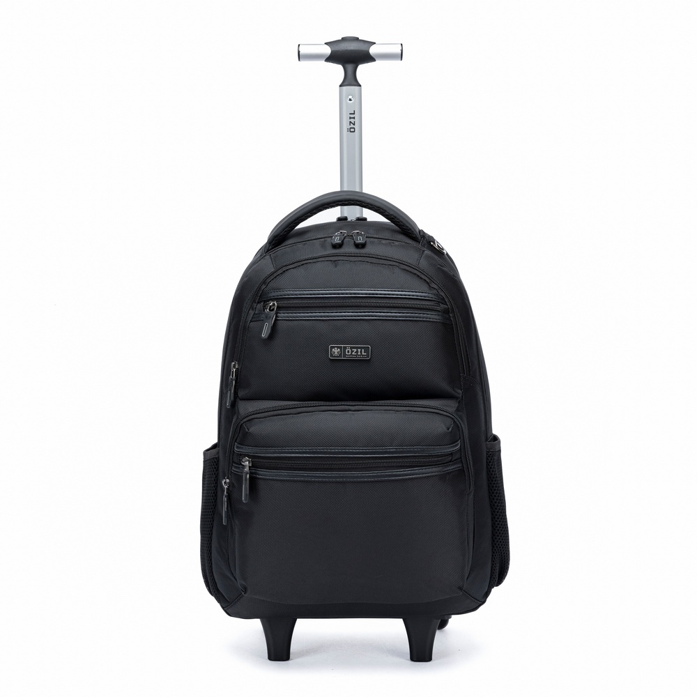 Mochila Executiva Faculdade Ozil Preta Rodinhas Resistente 24L em Oferta na Shopee