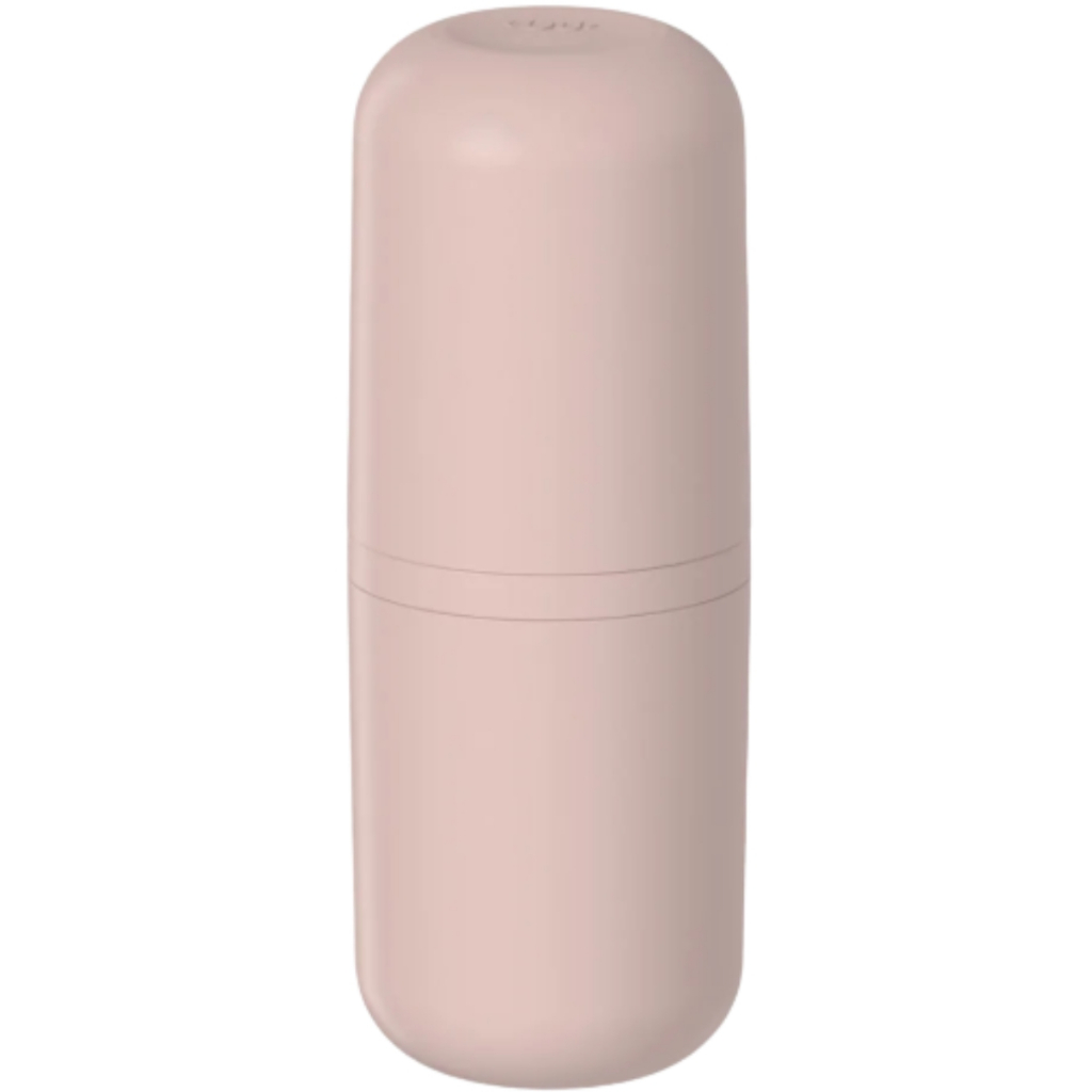 Porta Escovas E Pasta De Dente Com Tampa Rosa Bold OU em Oferta na Shopee