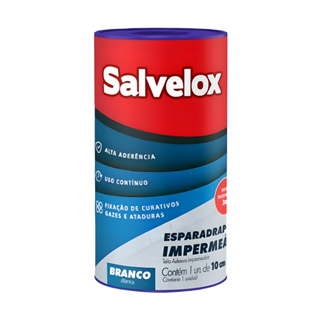 Esparadrapo Salvelox 10cm X 3m em Oferta na Shopee