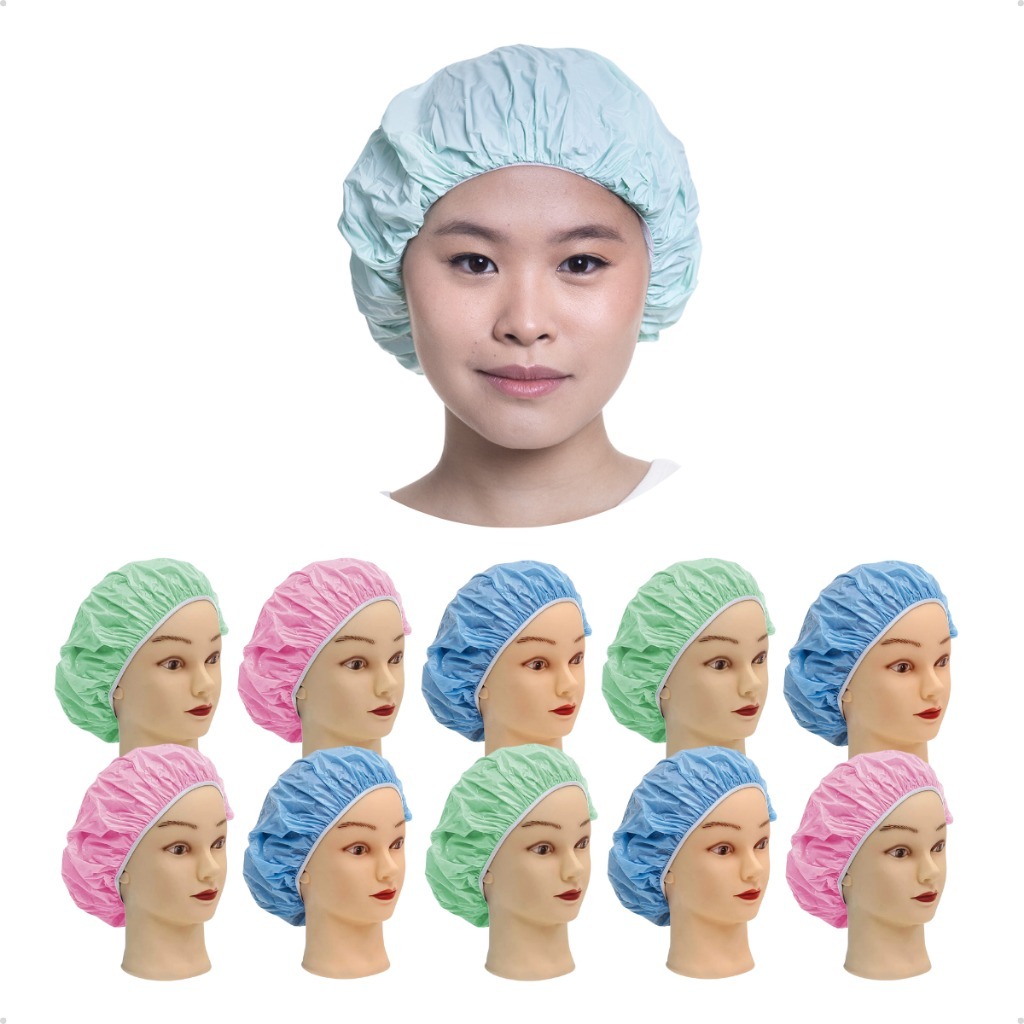 Touca de banho Kit com 2 - Cores Sortidas