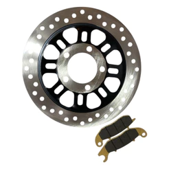 PASTILHA E DISCO FREIO TITAN 150 ESD MIX E TITAN 160 2016 2017 PREMIUM GARANTIA