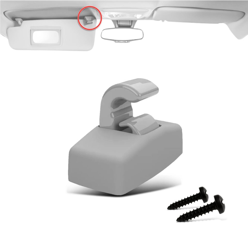 Presilha Grampo Suporte do Quebra Sol Gol G5 G6 G7 Fox Sav Parati Voyage Reposição