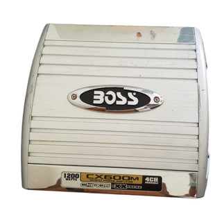 Módulo Amplificador Boss Chaos Cx-600m 1200w. 4 Canais (Usado) Funcionando Som automotivo
