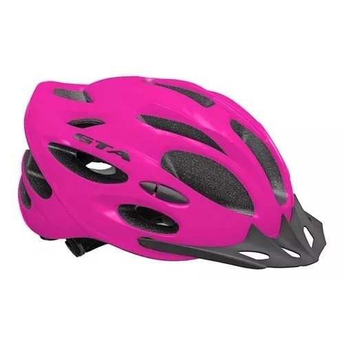 Capacete Inmold Gta Start Mtb Cor Rosa Tamanho 58-62 Oferta PROMO! em Oferta na Shopee