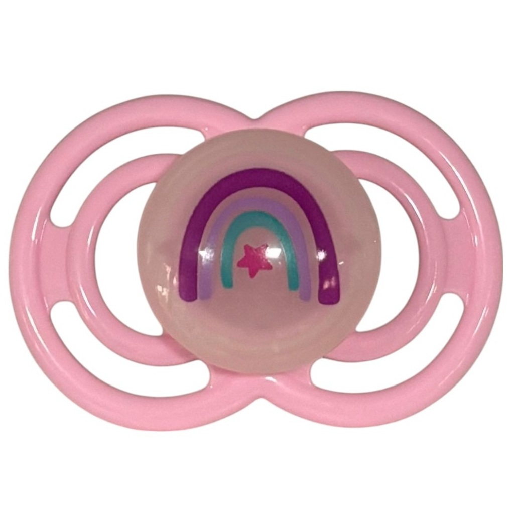 Chupeta Mam Perfect Night 6+m Rosa CH71312 Lançamento!! em Oferta na Shopee