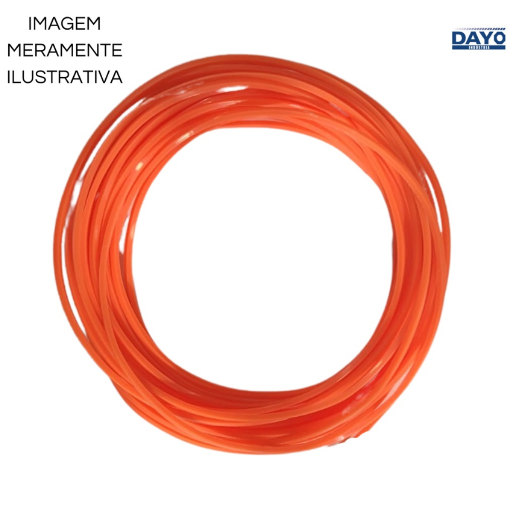 Fio de Nylon Metro Para Roçadeiras - 3.0MM Quadrado em Oferta na Shopee