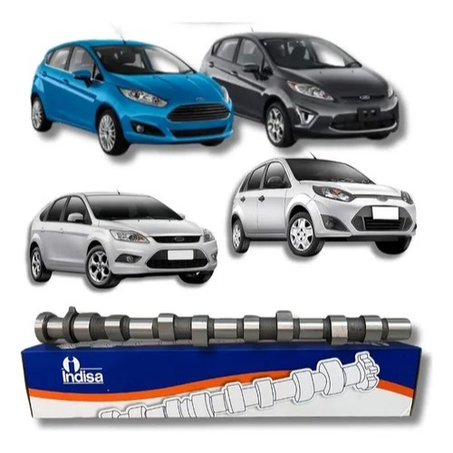 Eixo Comando Valvula Ford Fiesta 1.6 8v 1 Via Zetec Gas Flex em Oferta na Shopee