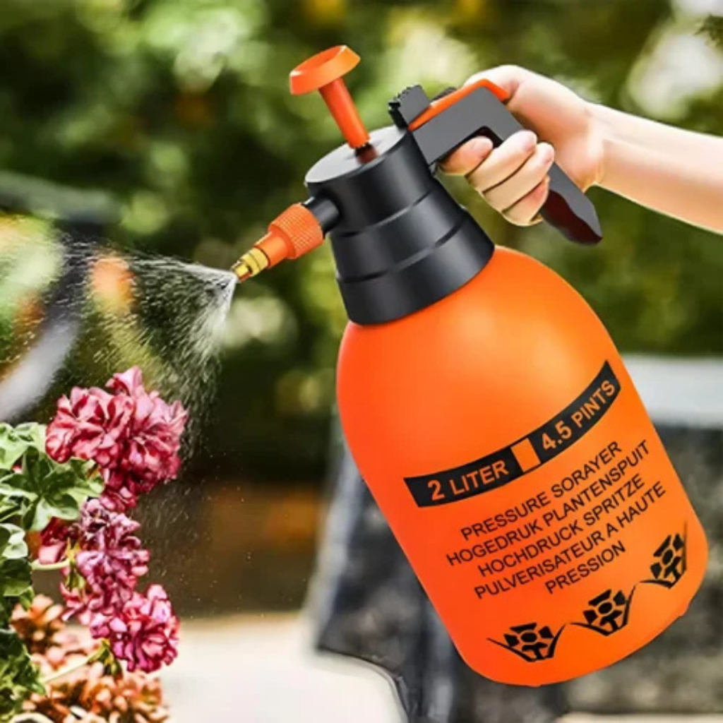 Pulverizador Spray Alta Pressão com Trava Jardinagem Borrifador Multiuso Plantas Limpeza em Oferta na Shopee