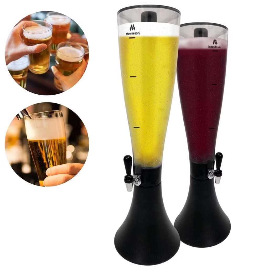 Torre Chopp Marcbeer 3,5 L Refil Marchesoni - Original