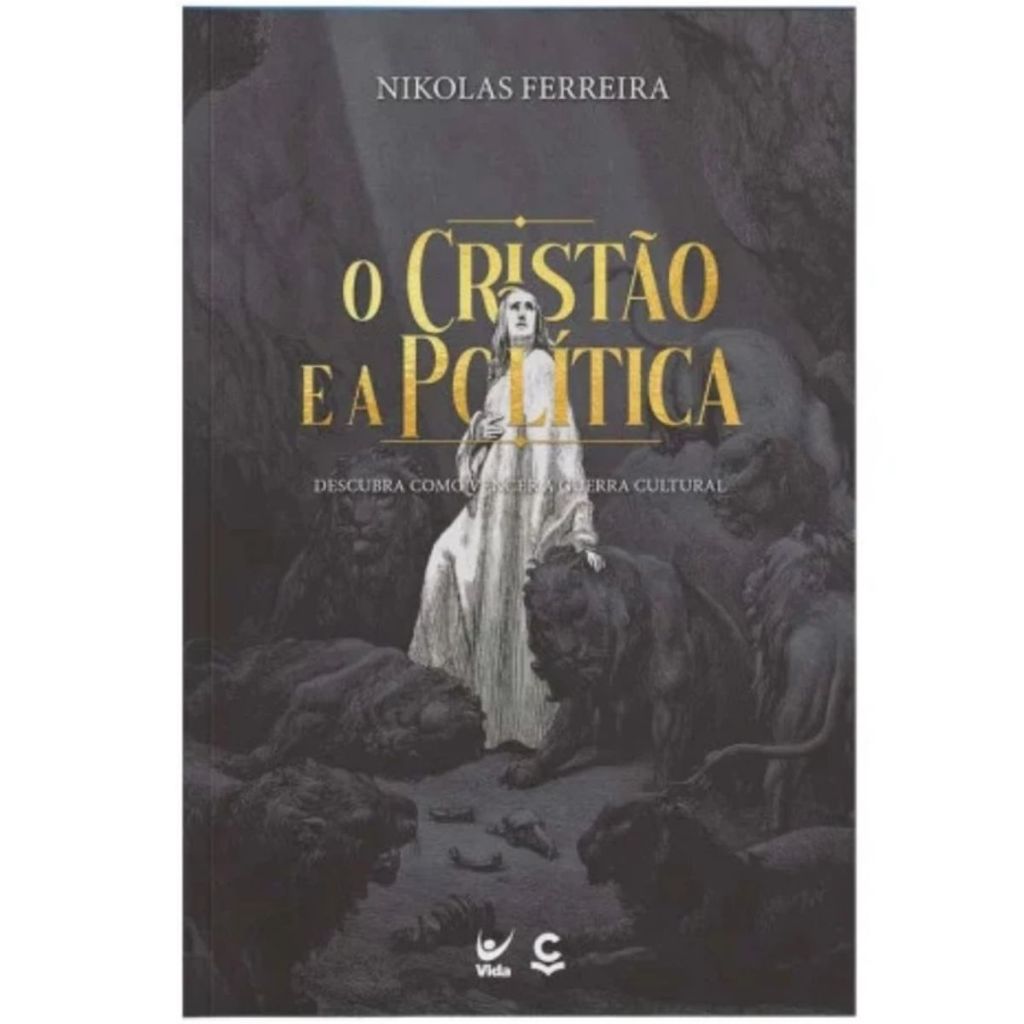 Livro O Cristão e a Política | Nikolas Ferreira | Descubra como vencer a guerra cultural em Oferta na Shopee
