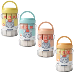 Kit 2 Truly Wanpy Petiscos Creamy Para Gatos Pote 40 Un