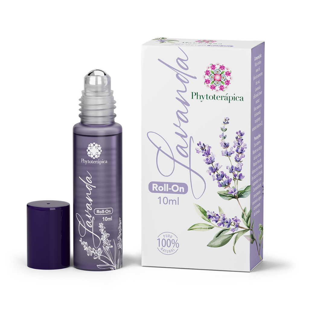 Phytoterápica Óleo Composto Roll-on Lavanda 10ml – Vegano, Relaxante e Calmante Natural em Oferta na Shopee