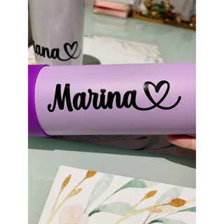 Adesivo nome personalizado a prova d'água (Varias cores) em Oferta na Shopee