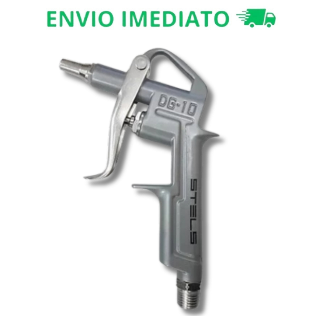 Pistola De Ar Comprimido Com Encaixe Rosca 1/4 Para Limpeza - Stels