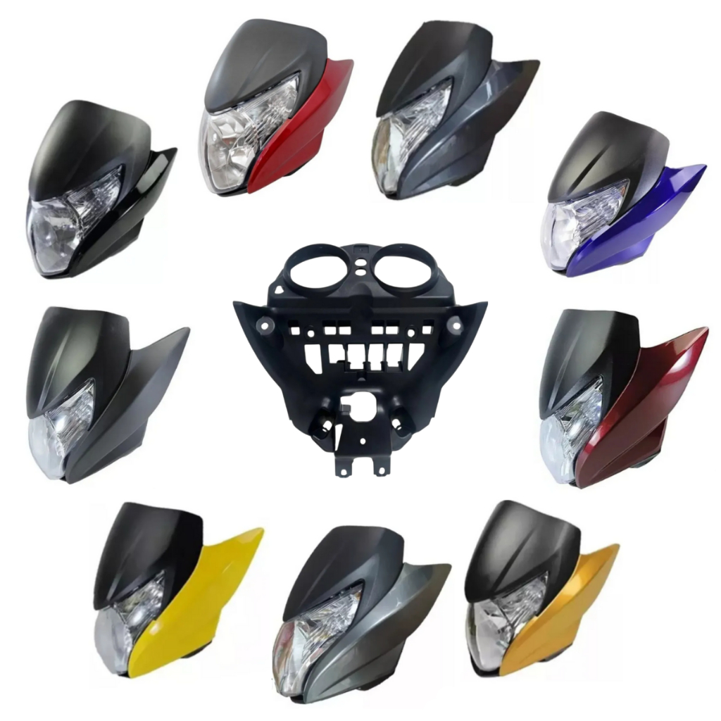 Farol Completo Frente Titan 150 Flex 2011 A 2013 Todas as Cores Com ou Sem Aranha Original Plasmoto em Oferta na Shopee