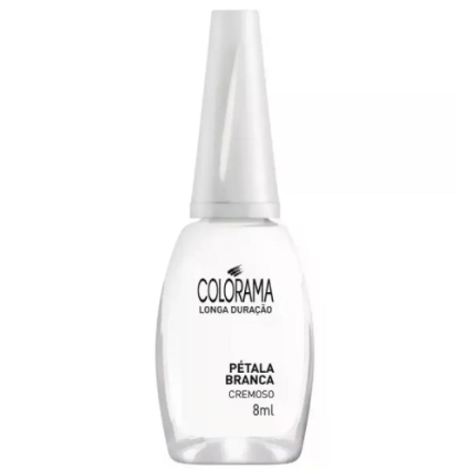 Esmalte Colorama Cremoso Pétala Branca 8ml