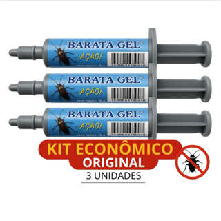 Gel Mata Barata KIT 3UN ANTI BARATA 10g cada em Oferta na Shopee