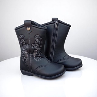 Bota Texana Infantil Menina Country Confortável Delicada Promoção em Oferta na Shopee