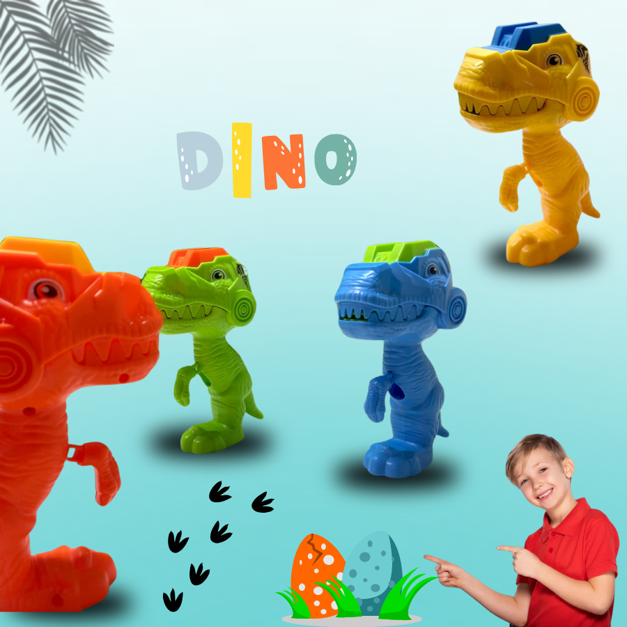 Dinossauro Lançador De Dardo Super Shoot Criança Menino Menina Jogo Dinossauro