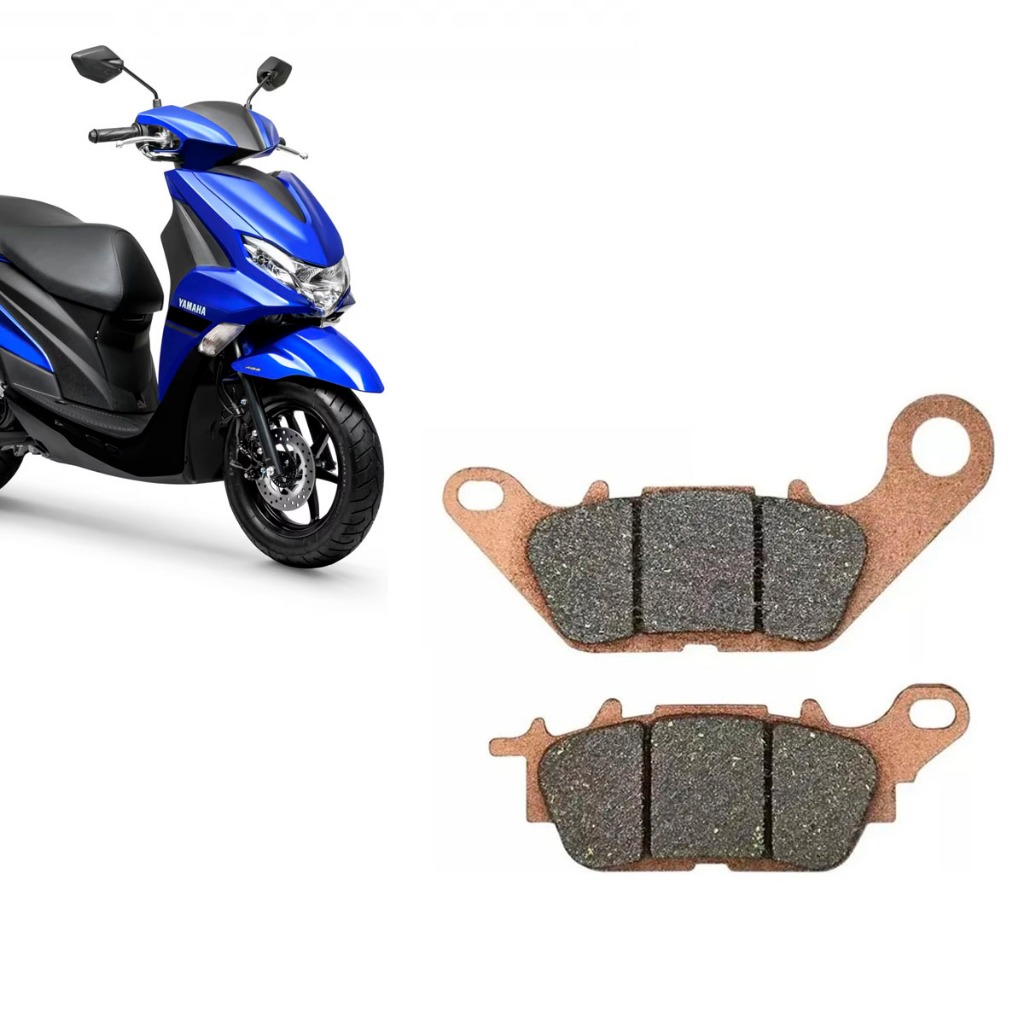 Pastilha Dianteira Yamaha Fluo 125 2020 2021 2022 2023 2024...