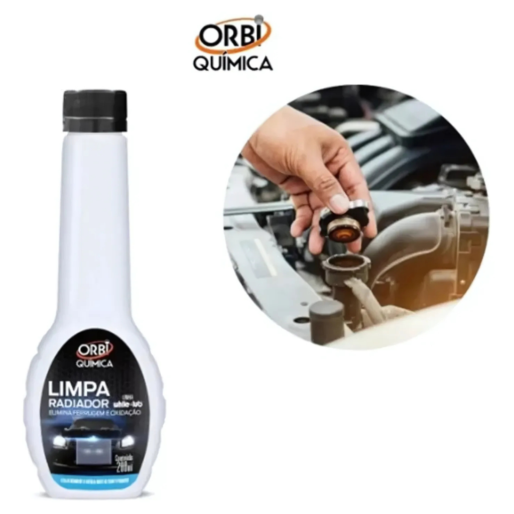 Limpa Radiador Arrefecimento 200ml Orbi Quimica