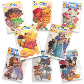 Adesivos 3D Infantil Personagens Mickey Marie Tom Jerry Lembrancinha Festa Alto Relevo Papelaria Fofa em Oferta na Shopee