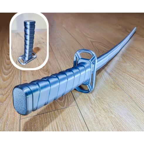 Espada Katana Samurai Retrátil Brinquedo para Crianças 66cm