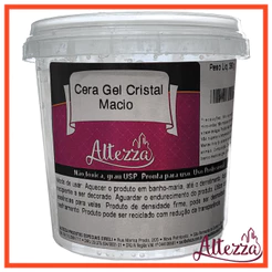 Parafina Cristal Macia Em Gel Pote 390g Vela ( Rende 450ml )