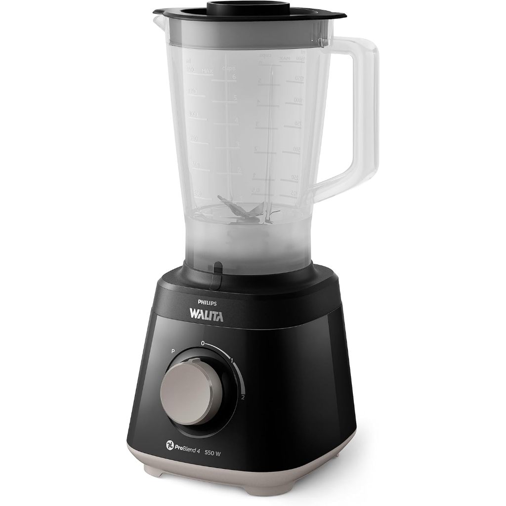 Liquidificador Daily Philips Walita Preto, 550W, 220V - RI2110/90 em Oferta na Shopee