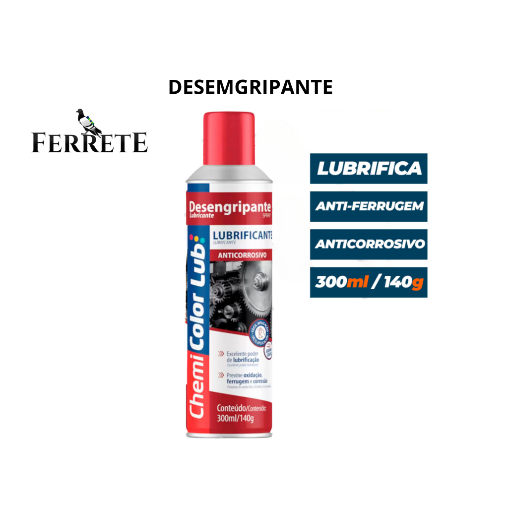 Desengripante/lubrificante Chemicolor em Oferta na Shopee