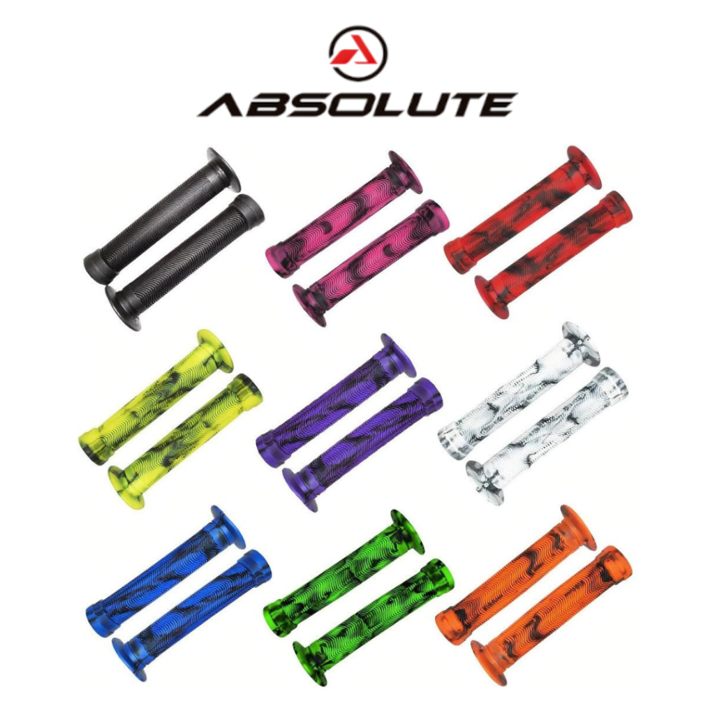 MANOPLA ABSOLUTE BMX 145MM COM FLANGE – IDEAL PRA GRAU, MANOBRA E FREERIDE BMX 🔥