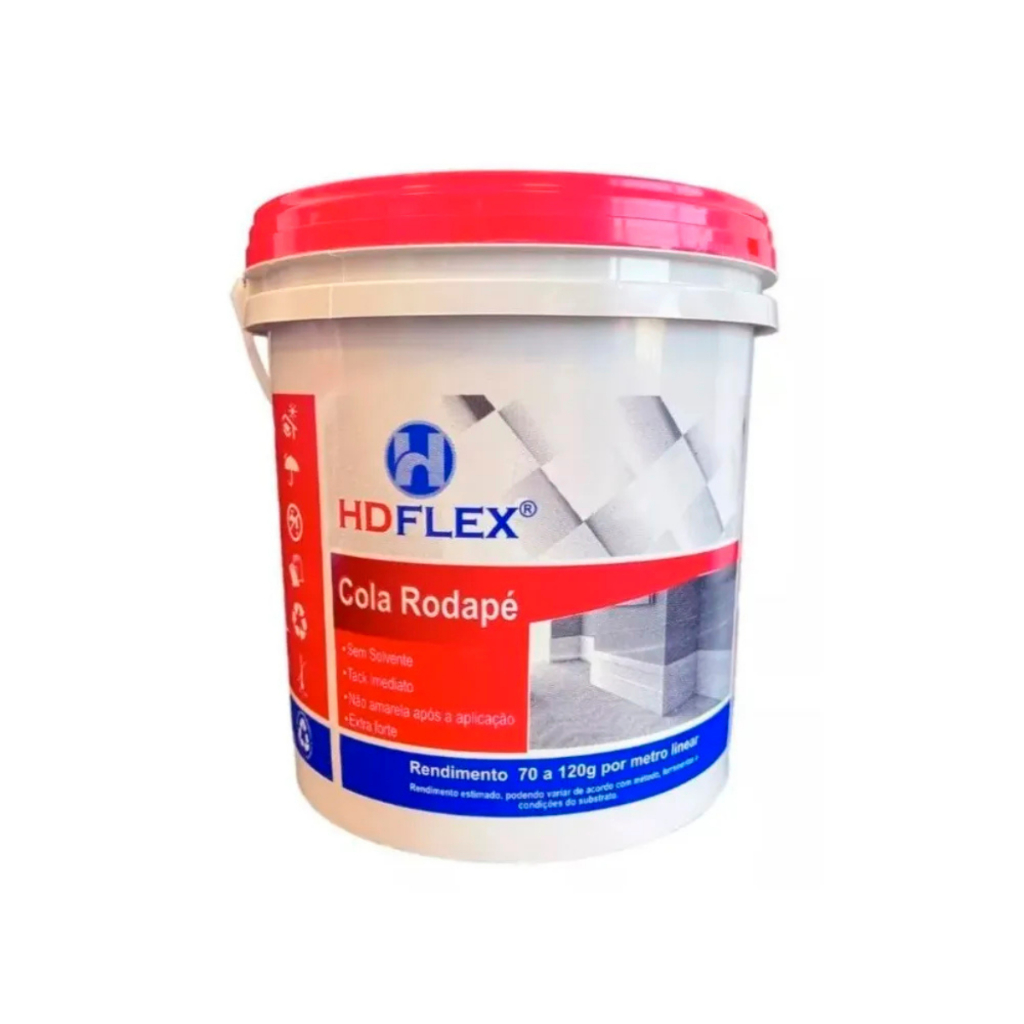 Adesivo Branco 1kg Para Rodapés De Mdf, Eps E Poliestireno em Oferta na Shopee