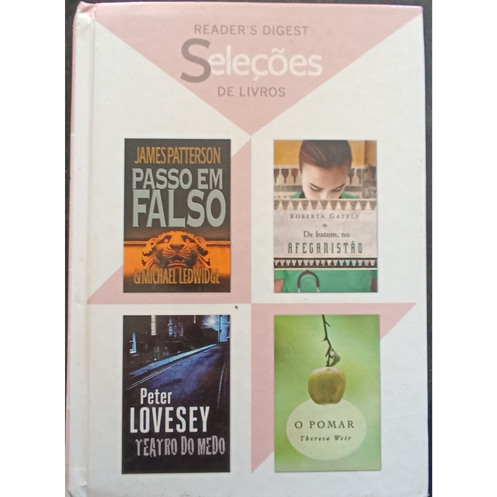 Passo em Falso, De Batom, no Afeganistão, Teatro do Medo e O Pomar - Seleções de Livros
