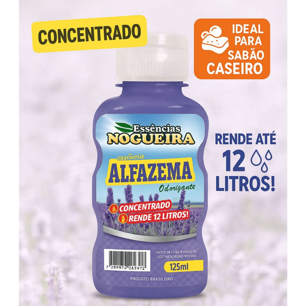 Essência Alfazema Base Para Fazer Sabao Aromatizante e Difusor 125ml
