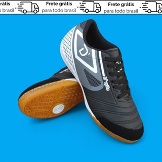 Chuteira Masculina D'vylla Futsal Original Solado Reforçado e Leveza em Oferta na Shopee