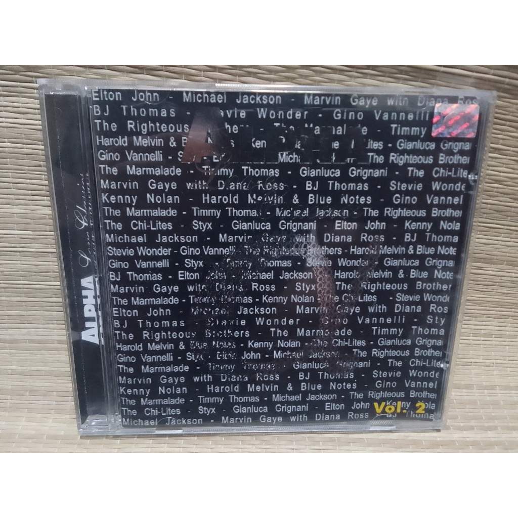 CD Alpha Love Classics Vol. 2 - Vários Artistas - Ano 2001
