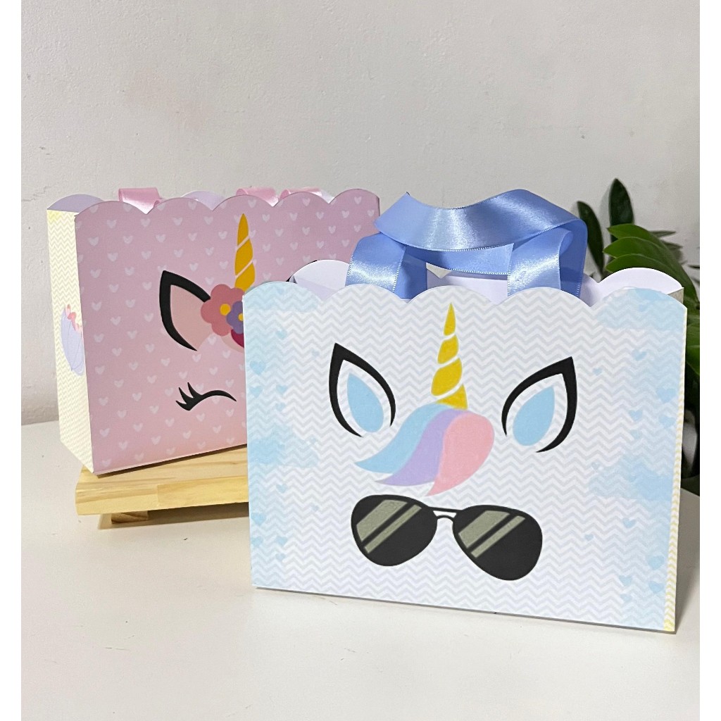 Sacola Surpresa Unicórnio | Personalizados | Lembrancinhas | Decoração Infantil | Aniversário