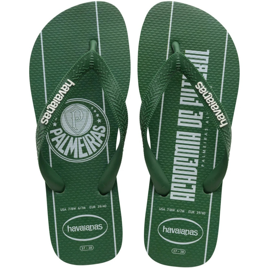 Chinelo Havaianas Palmeiras Masculino Havaianas Top Times 39 ao 44 Original - ENVIO IMEDIATO