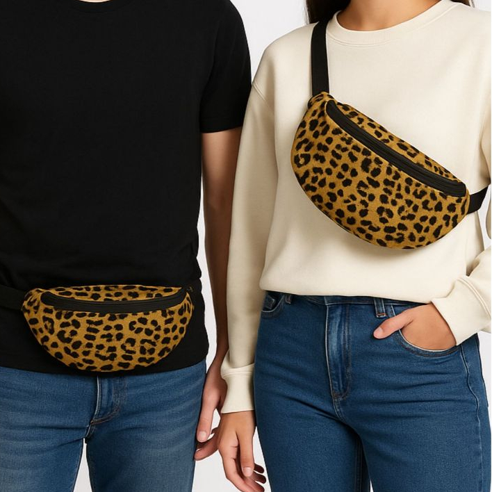 Pochete Oncinha Pelo sintético Regulável ABC Bags 2201/19