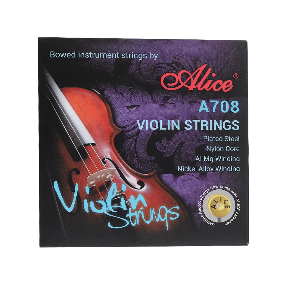 Encordoamento Alice 708 Violino 4/4 5 Cordas A708