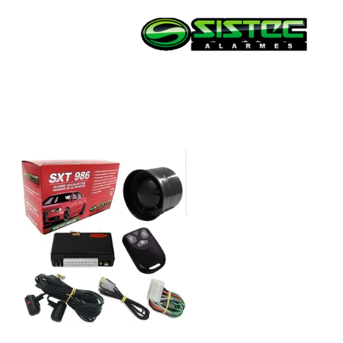 Alarme Automotivo Universal Sistec SXT 986
