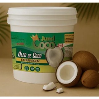 Óleo De Coco Balde 1 Litro Extravirgem Jund Coco em Oferta na Shopee