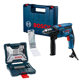 Furadeira Parafusadeira Bosch GSB 13 RE 127v 750w + X-line Brocas e Bits 33 Pcs + 5 Brocas + Maleta em Oferta na Shopee