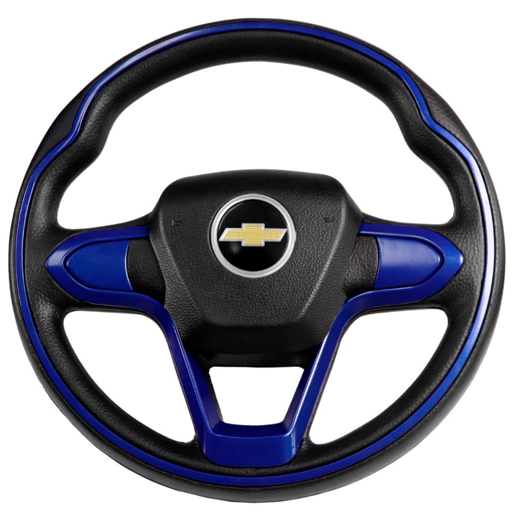 Volante Esportivo Bmw Branco Opala Caravan 1978 1979 1980 1981 1982 1983 S10 Bla
