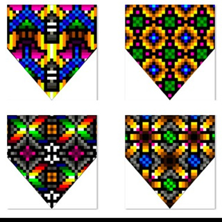 10 folhas Papel seda - GEOMÉTRICOS. para  BRITT 60cm a 1 metro, papel  seda para embrulho, presentes, pipas em Oferta na Shopee